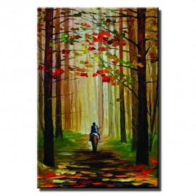 Tranh in Canvas sơn dầu